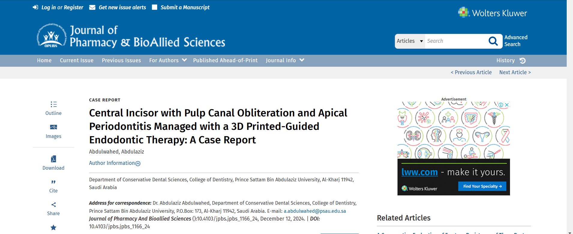 Publishing Image